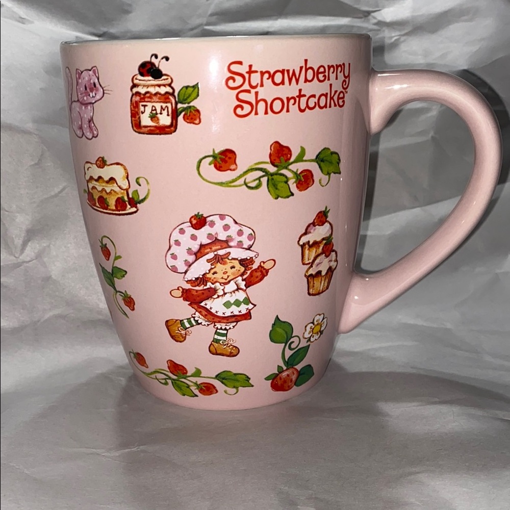Strawberry Shortcake extra large Pink Mug